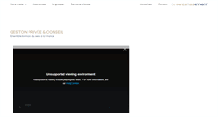Desktop Screenshot of o2investissement.com